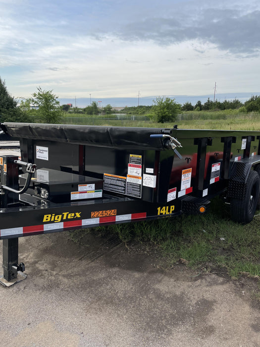 2022 BIG TEX TRAILER 14LP-14BK6SIRPD