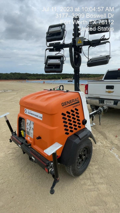 2023 Generac MLT2 Diesel, Flex Switch 120V Input, Powerzone Controller, (4) 320W LED Lights, 4kW Generator, 39.9 Gal Fuel Tank, 2" Ball, T3
