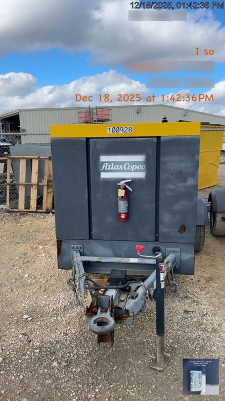 2020 ATLAS COPCO PAS 150 HF CS Enclosed