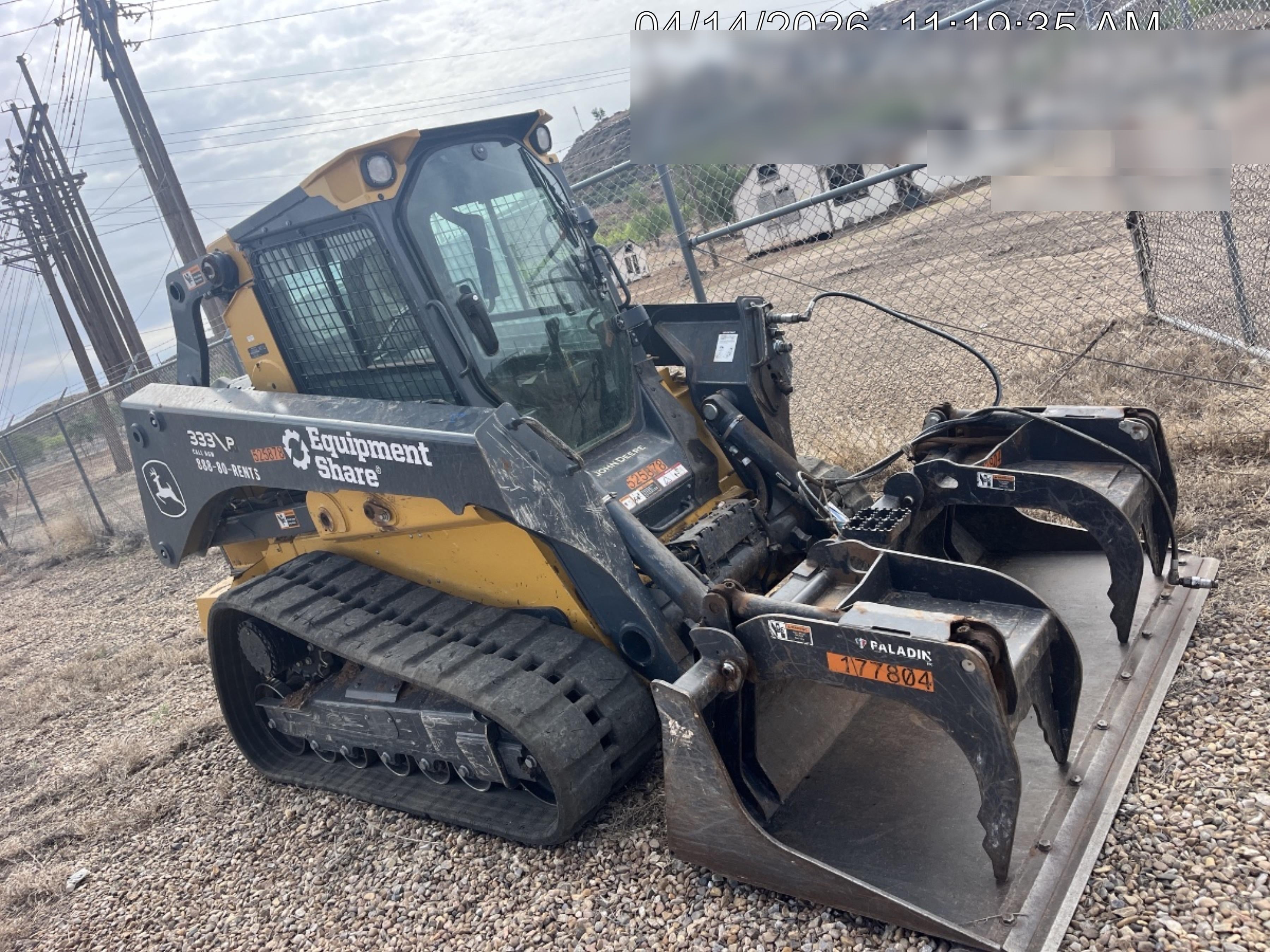 2021 PALADIN UTILITY GRAPPLE 11876-0022