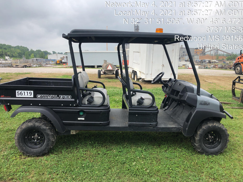 2019 Club Car CA1700D Diesel, 4-Seat, ROPS, AWD w/None