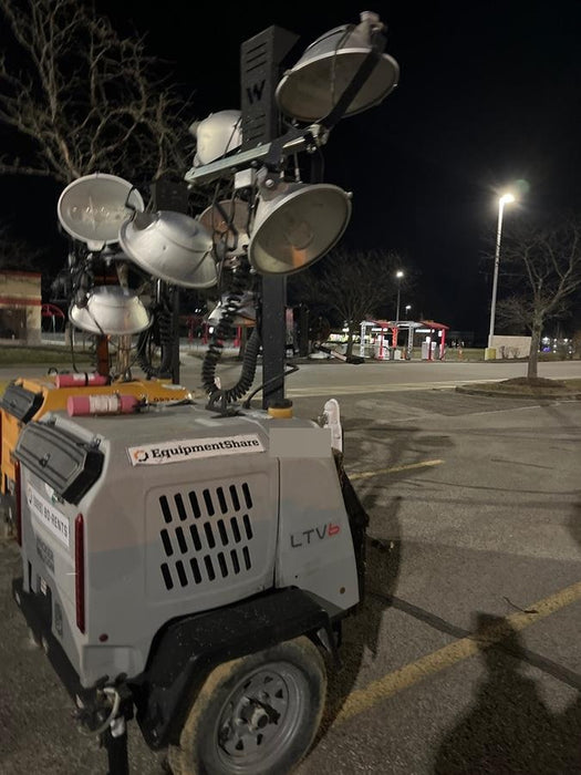 2018 Wacker Neuson LTV6L-MH Wacker Neuson LTV6L Mobile Light Tower w/Fuel Level Sensor Installed