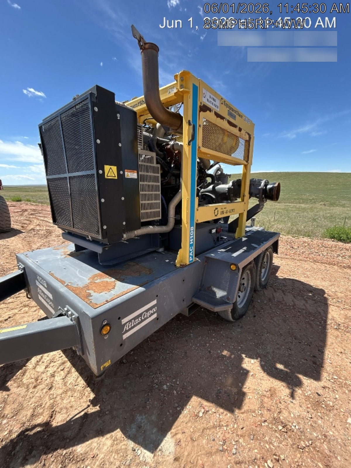 2022 ATLAS COPCO PAC H108 JD