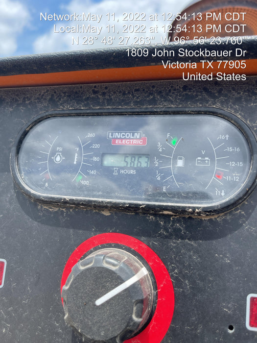 2021 Lincoln Electric Vantage 549X Ready Pak 3, ORANGE (includes trailer, cable rack, fender light kit)