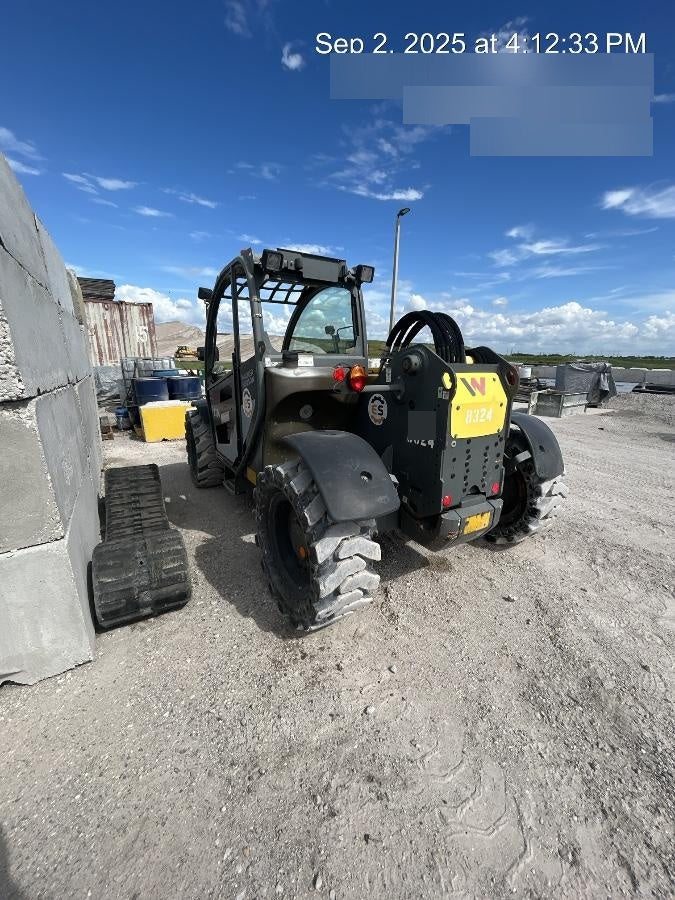 2018 Wacker Neuson TH627 Wacker Neuson TH627 Telehandler w/Canopy, Solid Tires, 48" Carriage and Forks