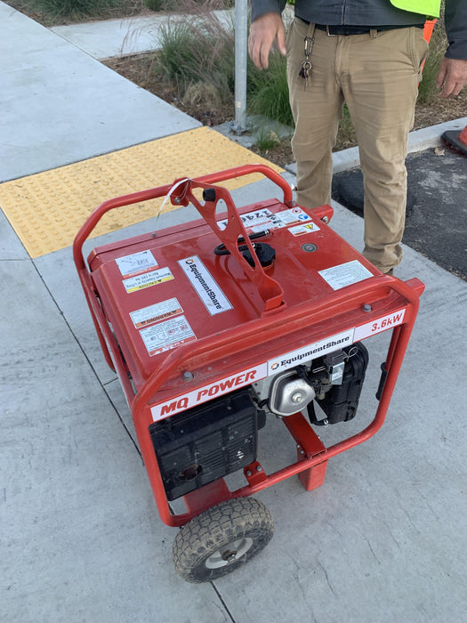 2021 Multiquip GA36HR Gen 3.6kW Honda GX240 GFCI