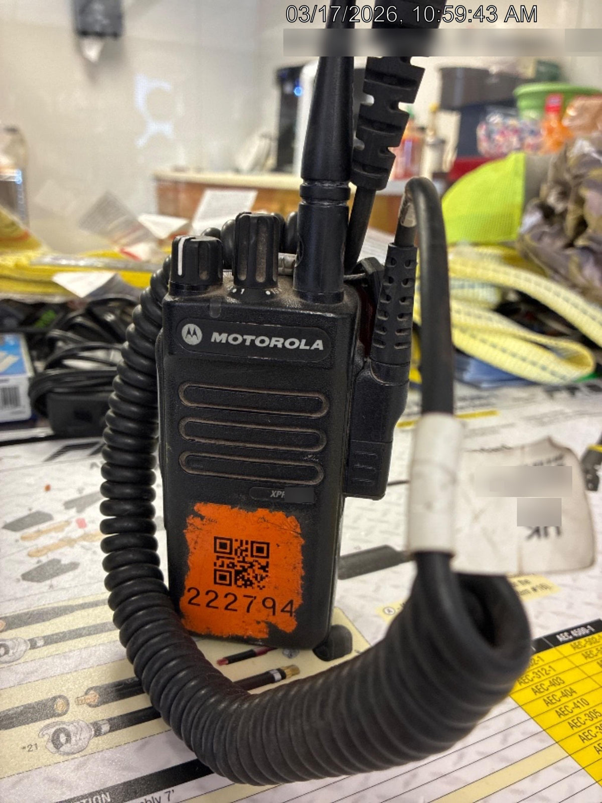 2022 MOTOROLA XPR3300E