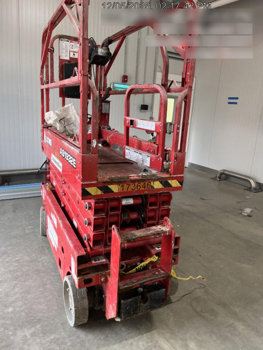 2021 Lgmg AS1932E Electric Drive, Solid Non Marking Tires, Dual Beacons