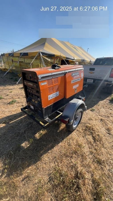 2022 Lincoln Electric LE400 Kubota V1505, Trlr, Cable Rack, Light Kit, ES Decals, T3