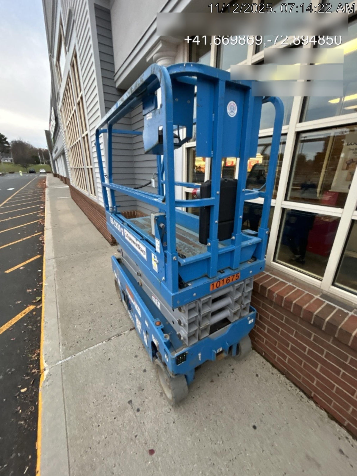 2020 Genie GS-1930 Fixed rails with chain entry gate - Pre A92.20