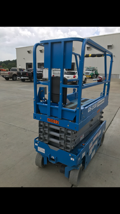 2019 Genie GS-1930 Fixed Rails with Chain Entry