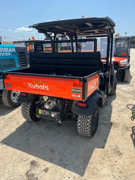 2021 Kubota RTV-X1140W-H Plastic Canopy, Windshield Acrylic Clear, LED Strobe Light, Wire Harness Kit, Back up Alarm