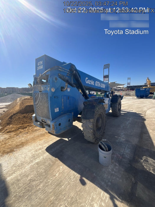 2017 Genie GTH-1056 Genie GTH1056, Solid Tires, 60" carriage, Light Kit, Open ROPS