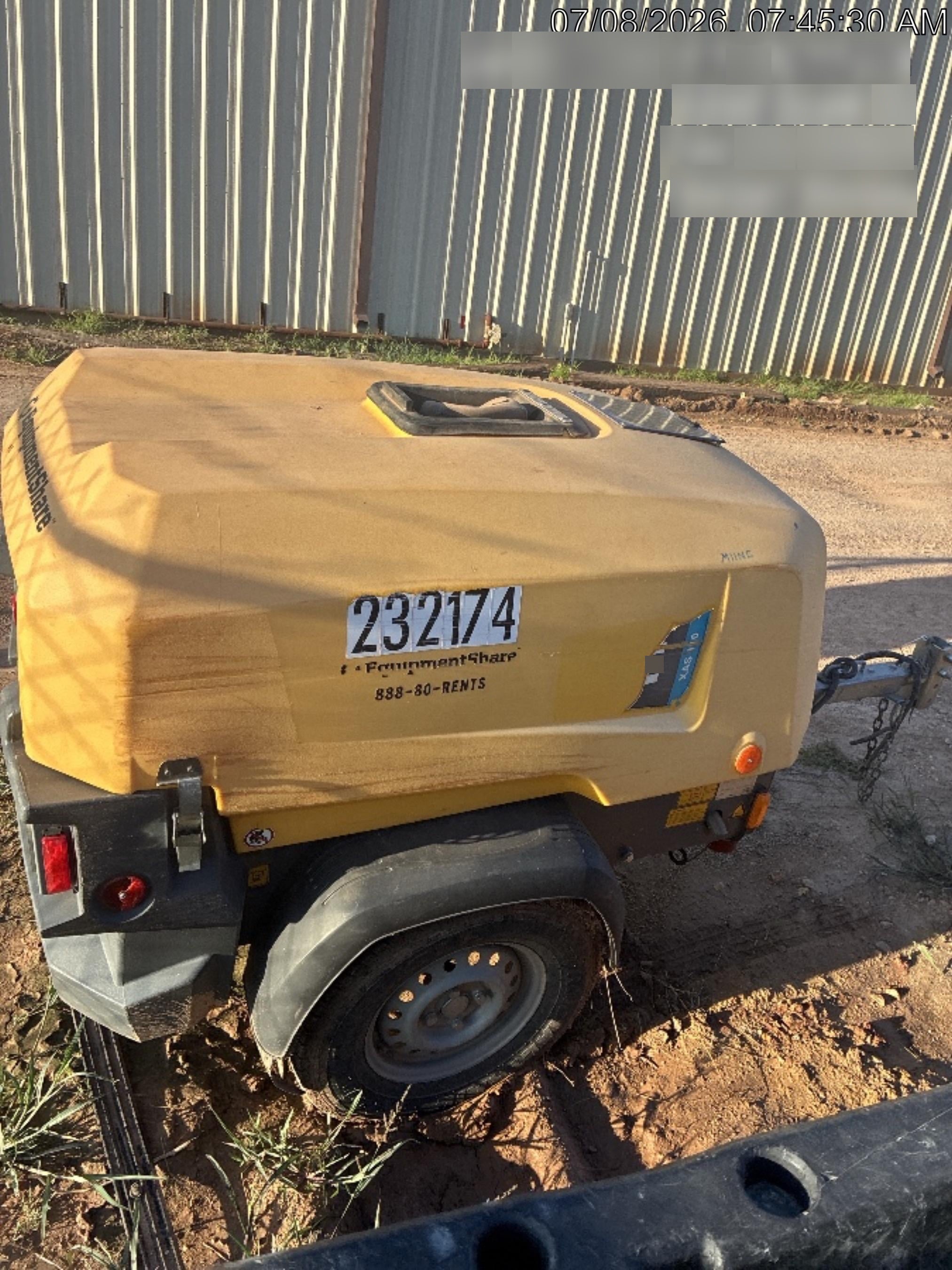 2022 ATLAS COPCO XAS 110