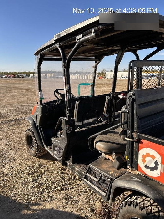 2021 Kubota RTV-X1140W-H Plastic Canopy, Windshield Acrylic Clear, LED Strobe Light, Wire Harness Kit, Back up Alarm