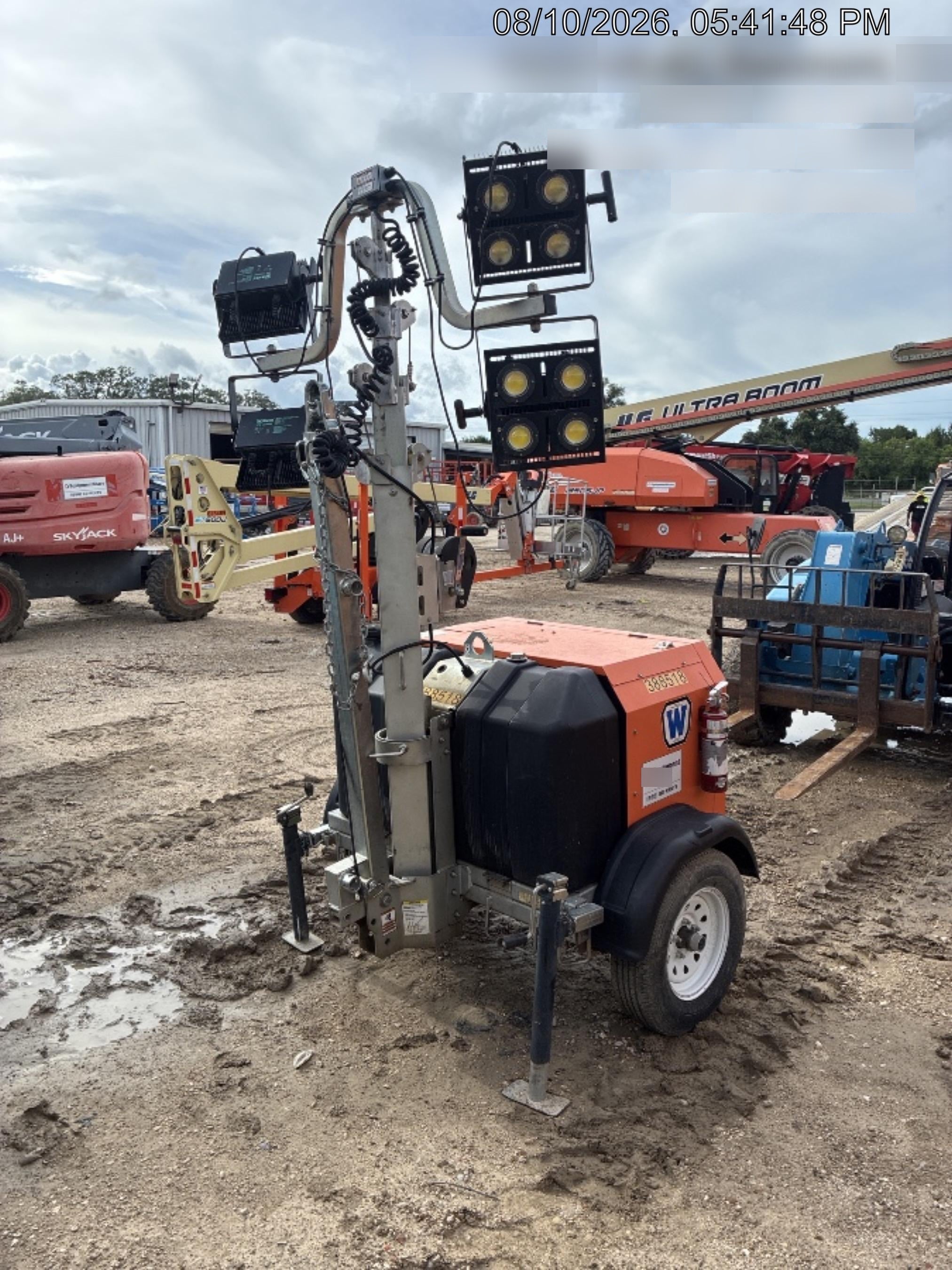 2024 Wanco WLTT-4MM4K Diesel, Deep Sea Controller, Shore Power Plug, Auto Start, (4) 350W LED Floodlights, 4kW Generator, 60 Gal Fuel Tank, 2" Ball, T3