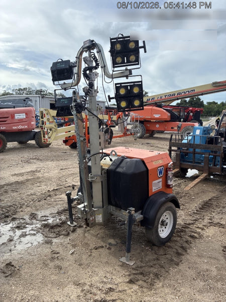 2024 Wanco WLTT-4MM4K Diesel, Deep Sea Controller, Shore Power Plug, Auto Start, (4) 350W LED Floodlights, 4kW Generator, 60 Gal Fuel Tank, 2" Ball, T3