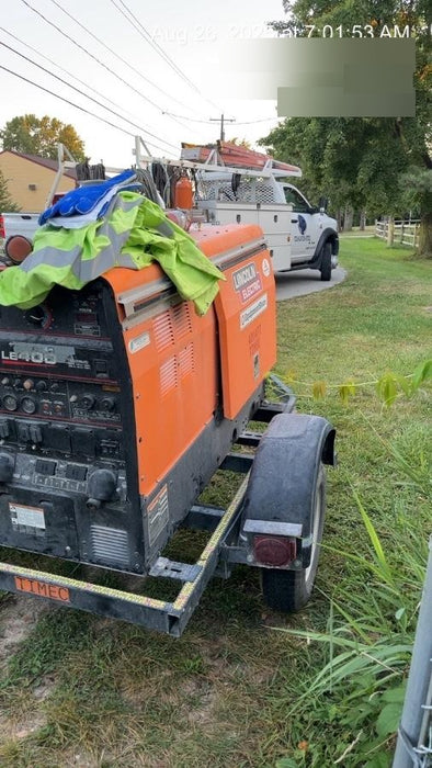 2024 Lincoln Electric LE400 Kubota V1505, Trlr, Cable Rack, Light Kit, ES Decals, T3