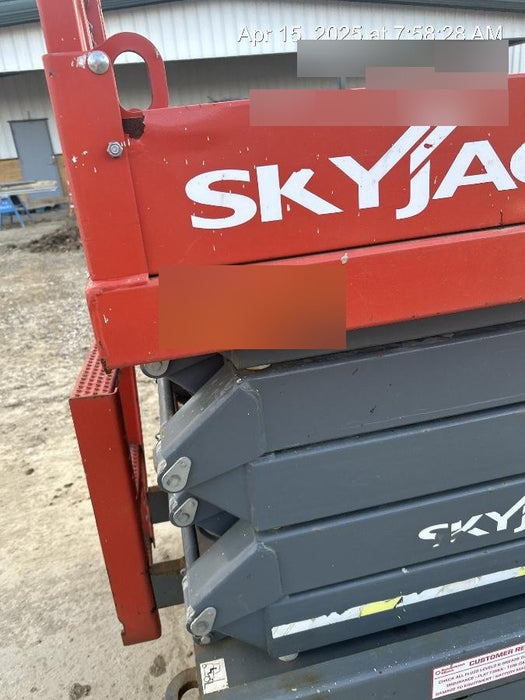 2016 Skyjack SJIII-4632 Standard Rental Specs