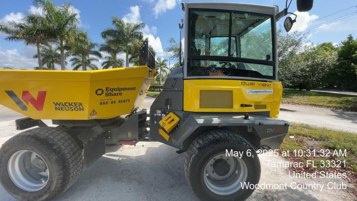 2025 WACKER NEUSON DV604 Cab Standard Tires