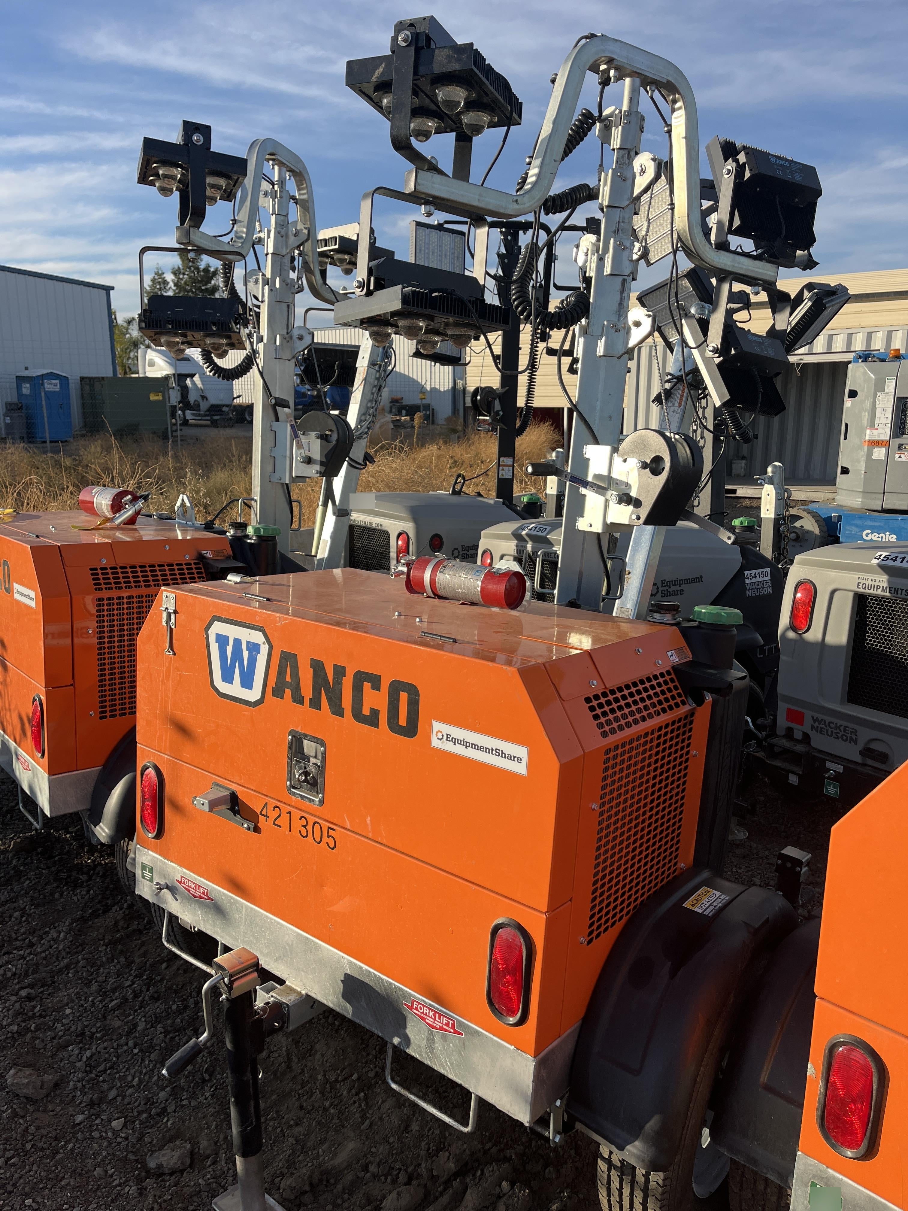 2024 Wanco WLTT-4MM4K Diesel, Deep Sea Controller, Shore Power Plug, Auto Start, (4) 350W LED Floodlights, 4kW Generator, 60 Gal Fuel Tank, 2" Ball, T3