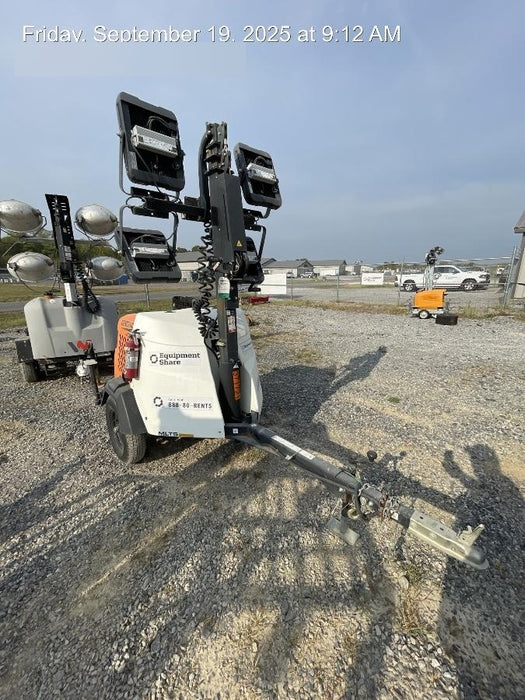 2023 Generac MLT2 Diesel, Flex Switch 120V Input, Powerzone Controller, 
(4) 320W LED Lights, 4kW Generator, 39.9 Gal Fuel Tank, 2" Ball, T3