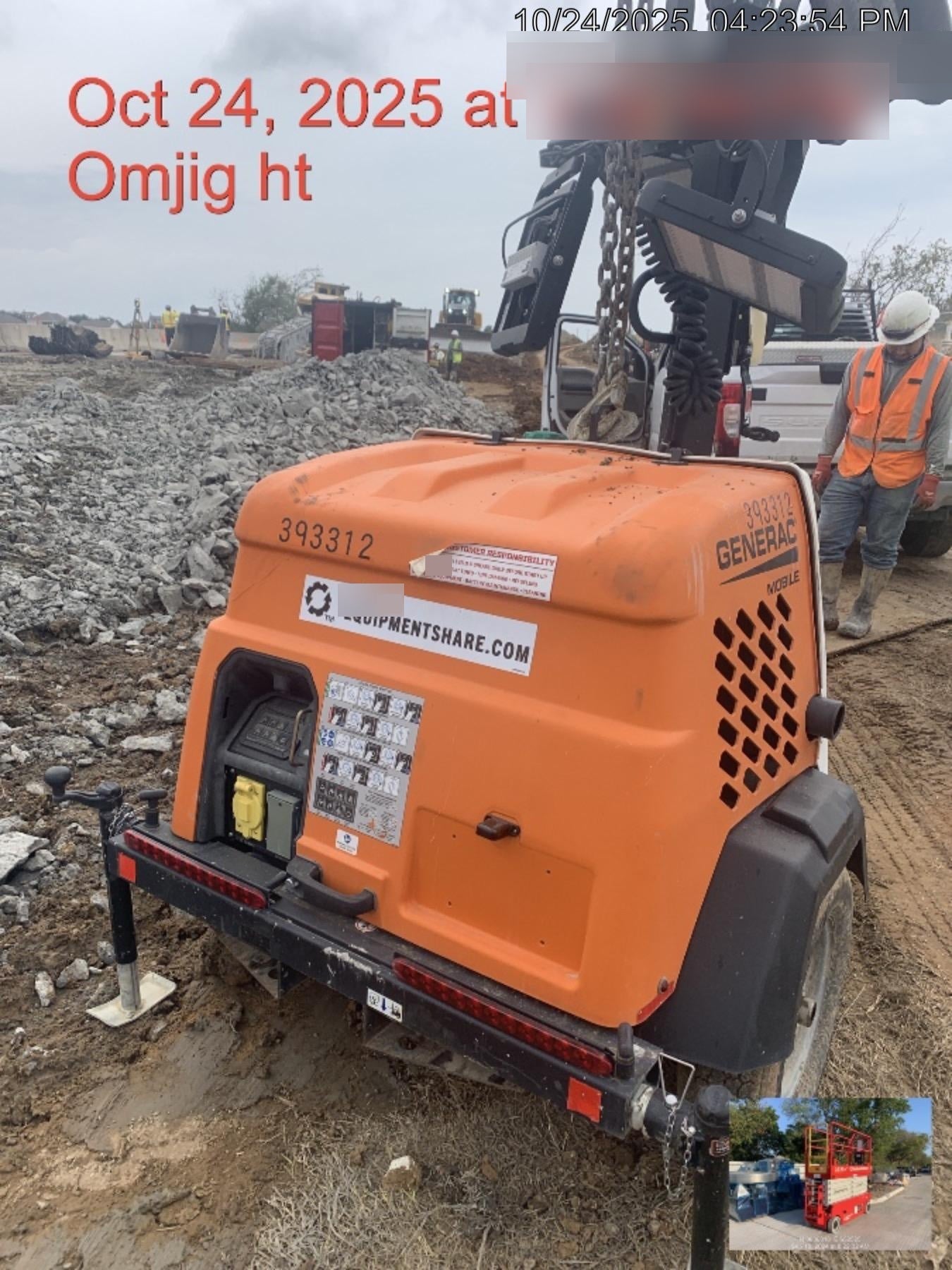 2024 Generac MLT2 Diesel, Flex Switch 120V Input, Powerzone Controller, 
(4) 320W LED Lights, 4kW Generator, 39.9 Gal Fuel Tank, 2" Ball, T3