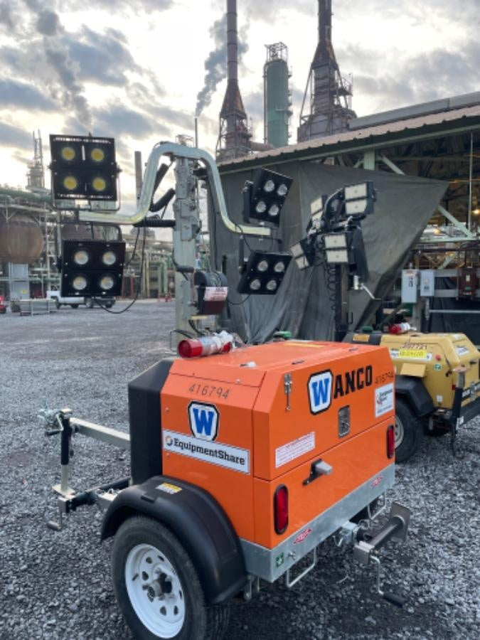 2024 Wanco WLTT-4MM4K Diesel, Deep Sea Controller, Shore Power Plug, Auto Start, (4) 350W LED Floodlights, 4kW Generator, 60 Gal Fuel Tank, 2" Ball, T3