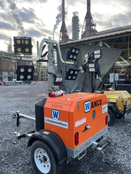 2024 Wanco WLTT-4MM4K Diesel, Deep Sea Controller, Shore Power Plug, Auto Start, (4) 350W LED Floodlights, 4kW Generator, 60 Gal Fuel Tank, 2" Ball, T3