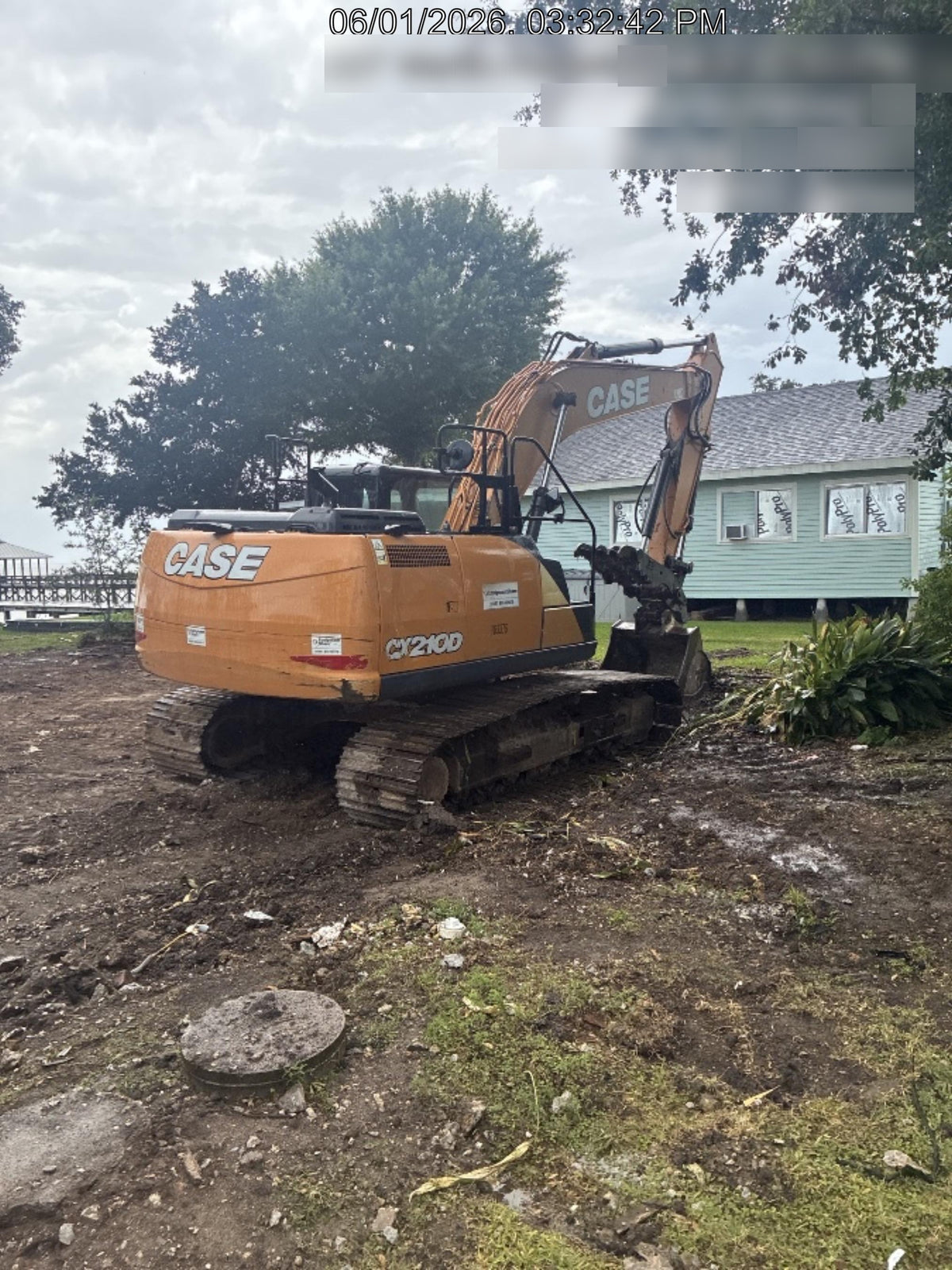 2021 CASE CX210D
