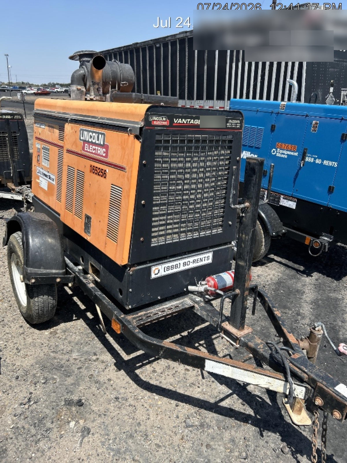 2021 Lincoln Electric Vantage 549X VANTAGE 549X READY-PAK 3 (EQUIPMENTSHARE)