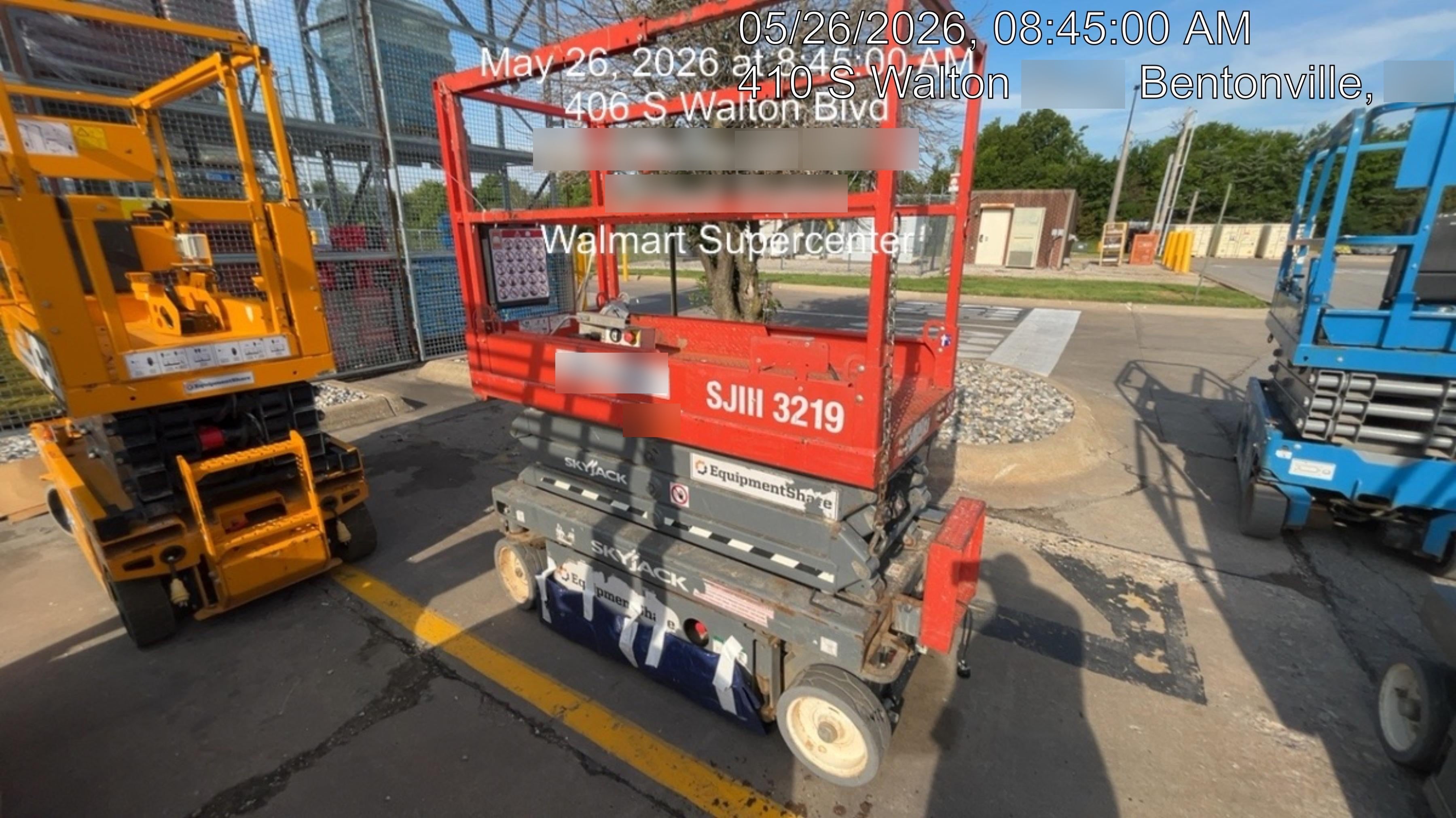 2019 Skyjack SJIII-3219 Standard Options, Trojan Batteries