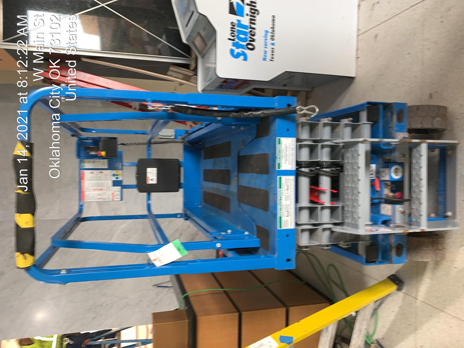 2020 Genie GS-1930 Fixed rails with chain entry gate - Pre A92.20