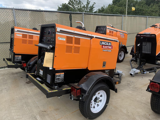 2021 Lincoln Electric Vantage 322 Vantage 322 Ready Pak 3 w/ Decals, ORANGE (includes trailer, cable rack, fender light kit) NO Telematics