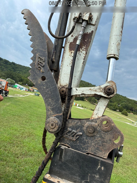 2019 Takeuchi TB290 Takeuchi TB290 Cab/Heat/AC w/Rubber Tracks, Auxiliary Hydraulics, Dozer Blade, Manual QC, 18/24/36" Buckets, Hydraulic Thumb Installed