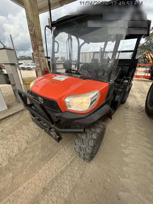 2021 Kubota RTV-X1140W-H Plastic Canopy, Windshield Acrylic Clear, LED Strobe Light, Wire Harness Kit, Back up Alarm