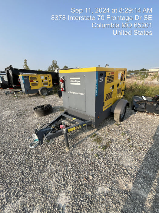 2021 ATLAS COPCO PAS 100 HF CS Enclosed