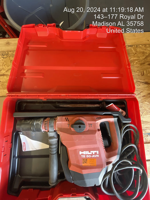 2021 HILTI TE 50-AVR