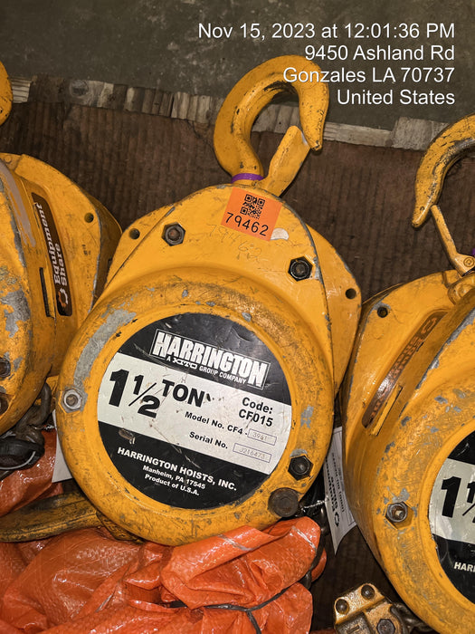 2020 HARRINGTON CF015-20