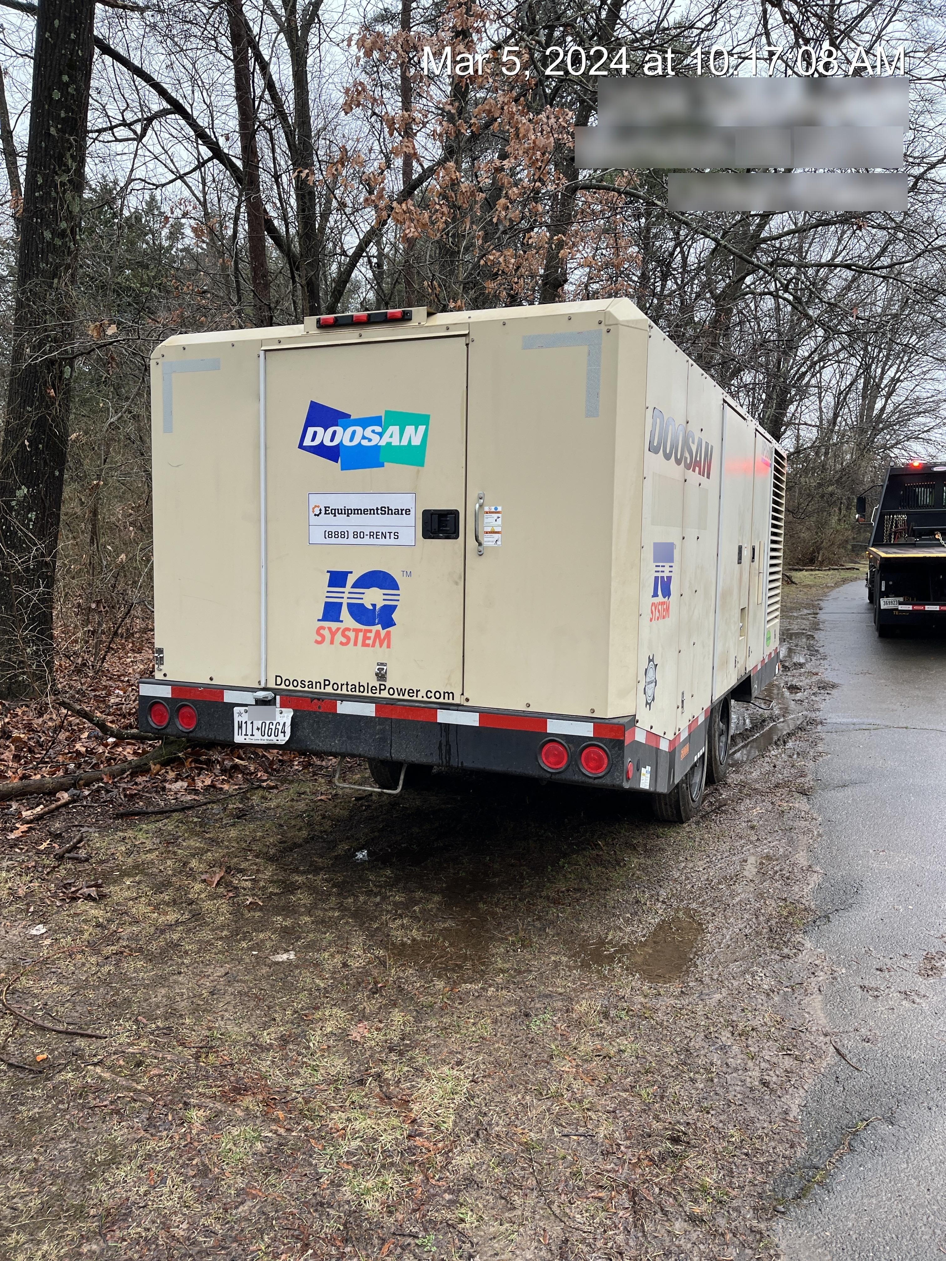 2019 DOOSAN HP1600WCU-T3 Tier 3 Reman