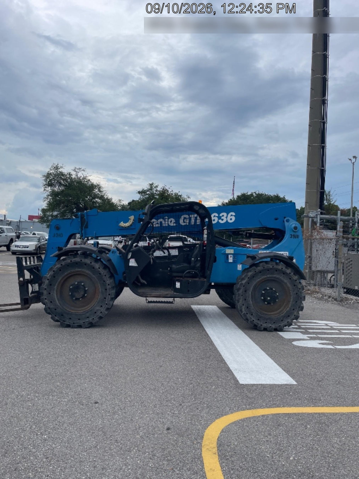 2017 Genie GTH-636 Genie GTH636, Foam Filled Tires, 48" carriage
