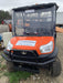 2021 Kubota RTV-X1140W-H Plastic Canopy, Windshield Acrylic Clear, LED Strobe Light, Wire Harness Kit, Back up Alarm