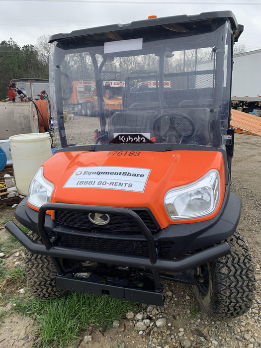 2021 Kubota RTV-X1140W-H Plastic Canopy, Windshield Acrylic Clear, LED Strobe Light, Wire Harness Kit, Back up Alarm
