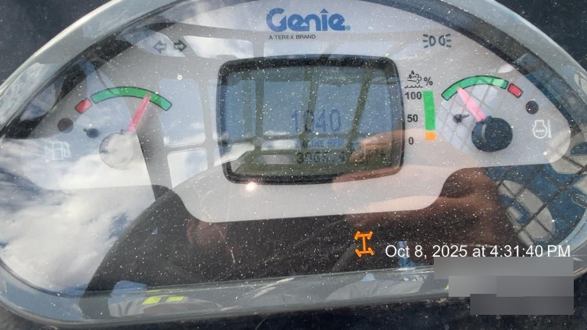 2017 Genie GTH-844 Genie GTH 844, Solid Tires, 60" carriage, Open ROPS - GTH08E-10892