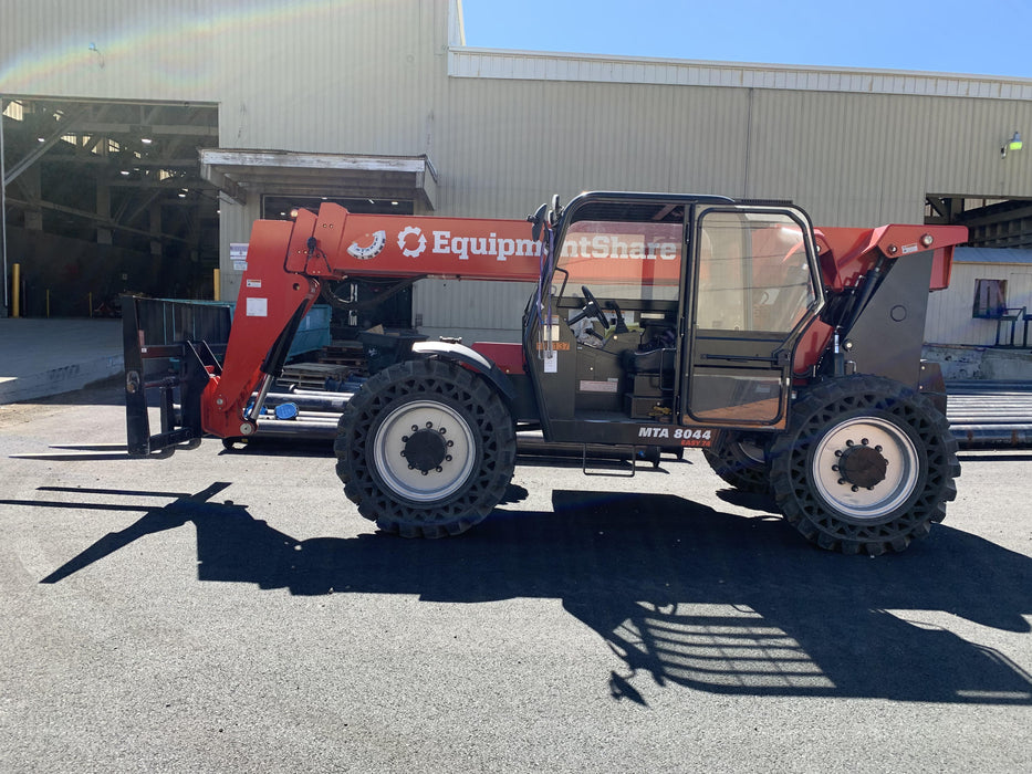 2020 Manitou MTA8044 Cab/Heat/Air, Solid Tires, Work Lights, Beacon, Aux Hydraulics, Back up Alarm, Lifting Eye, Mirrors, ES Keypad
