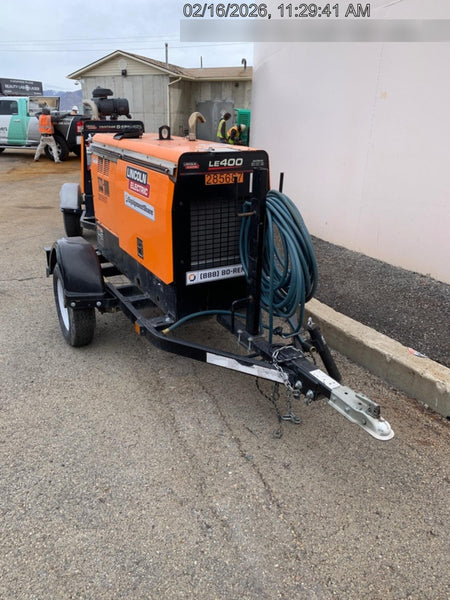 2022 Lincoln Electric LE400 Kubota V1505, Trlr, Cable Rack, Light Kit, ES Decals, T3