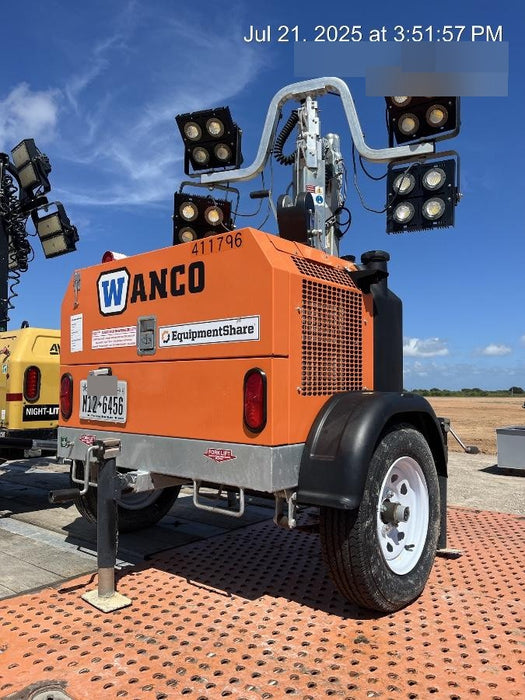 2024 Wanco WLTT-4MM4K Diesel, Deep Sea Controller, Shore Power Plug, Auto Start, (4) 350W LED Floodlights, 4kW Generator, 60 Gal Fuel Tank, 2" Ball, T3