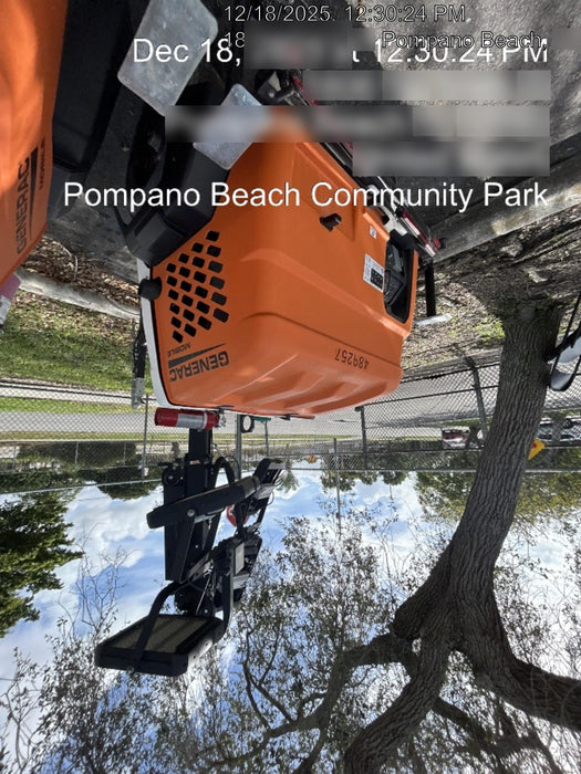 2025 Generac MLTS-4 Diesel, Mitsubishi L2E, 7.1 hp @1800 rpm, Flex Switch 120V Input, Powerzone Controller, (4) 320W LED Lights, 4kW Generator, 39.9 Gal Fuel Tank, 2" Ball, T3, ES Decals