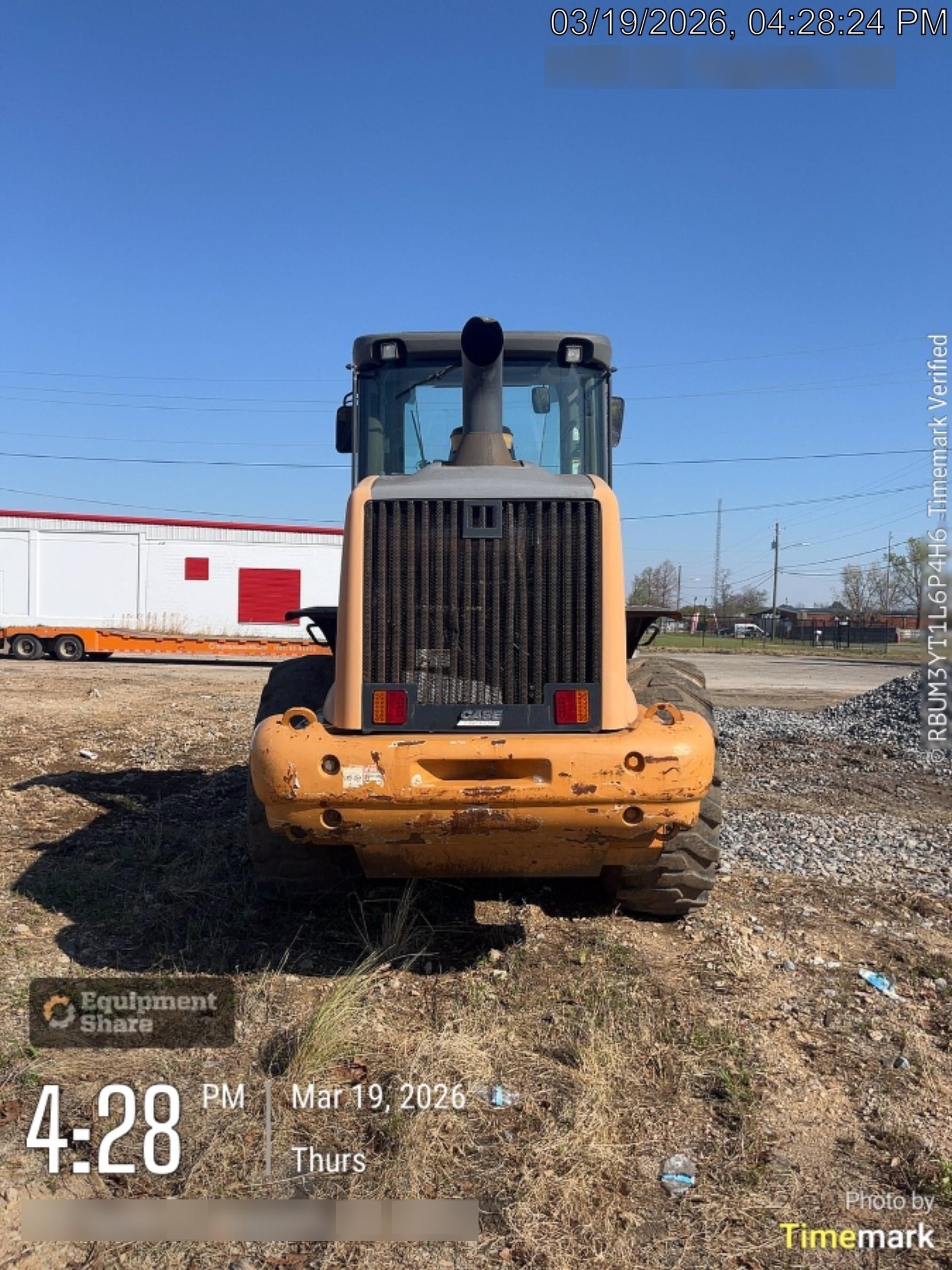 2016 Case 621F CLOSED CAB, JRB 416 STYLE HYD COUPLER
