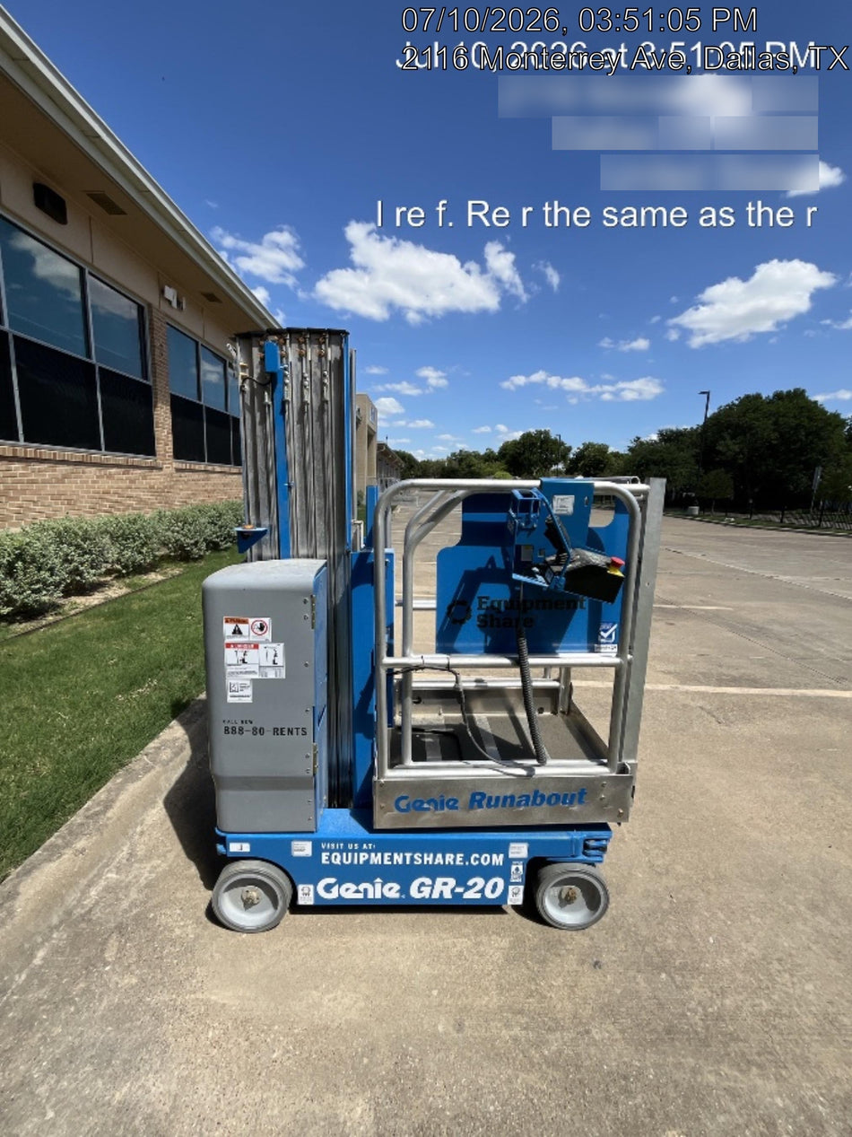 2026 GENIE GR-20